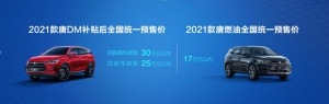 颜值堪称艺术品，配置ALL IN，2021款唐开启预售