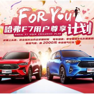 For You计划助力 2021款哈弗F7居然这么玩 三大操作带你嗨爆双十一 ...