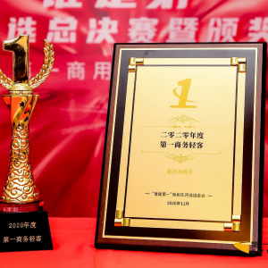 实至名归 金杯海狮王荣获“2020年度第一商务轻客”奖
