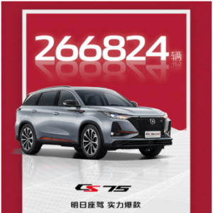 用成绩诠释何为“过剩实力”，2020年长安CS75系列销售突破26万辆！ ...