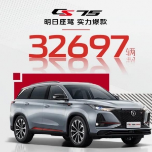 爆款养成记：2021年2月份长安CS75夺得中国SUV销量冠军