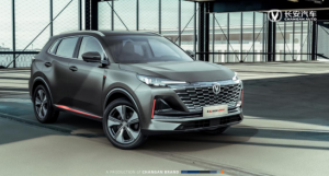 长安汽车第二代CS55PLUS美图曝光，新科技智慧美学担纲