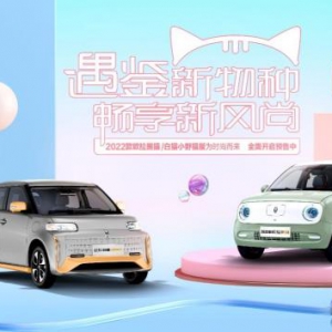 时尚出行新选择，2022款欧拉黑/白猫开启预售