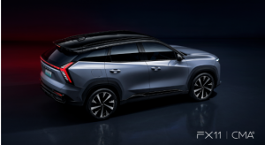 CMA架构再出全新A级SUV，吉利FX11官图曝光