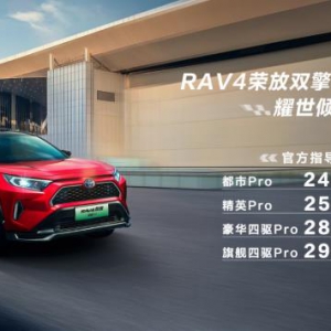 高能进阶丨一汽丰田RAV4荣放双擎E+ 2022款上市