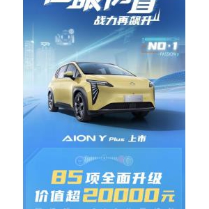 国服榜首战力再飙升，AION Y Plus售价13.98万元起